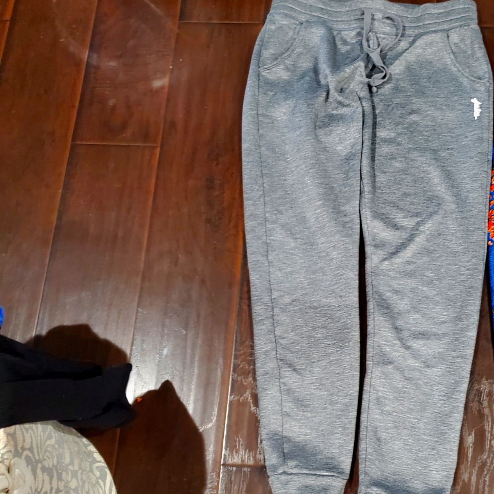 Gray sweats